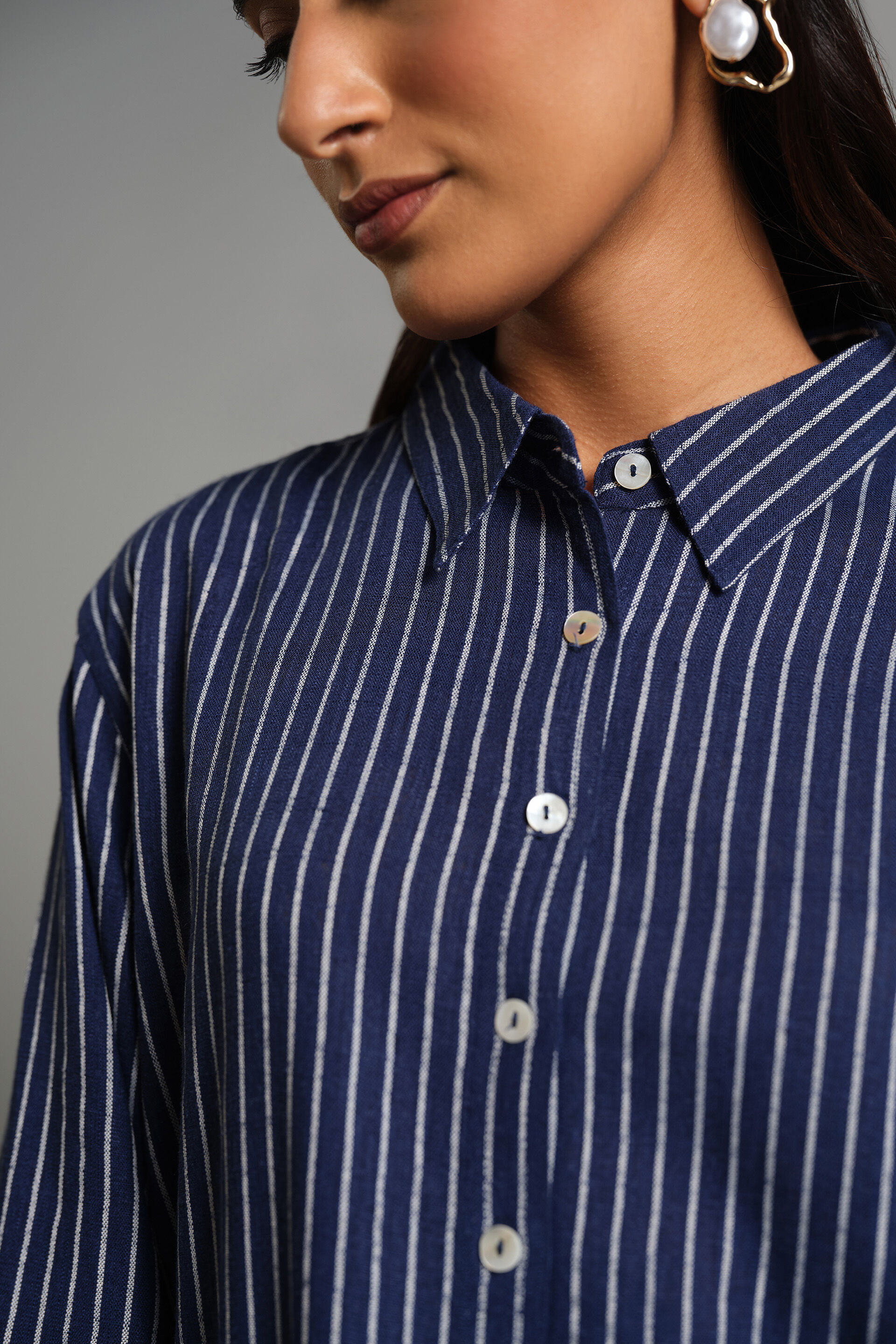 Plaisir Shirt, Dark Blue, image 5